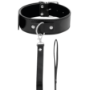 Imagen de Darkness Bondage - Darkness - Collar de Postura Con Cadena Leather 