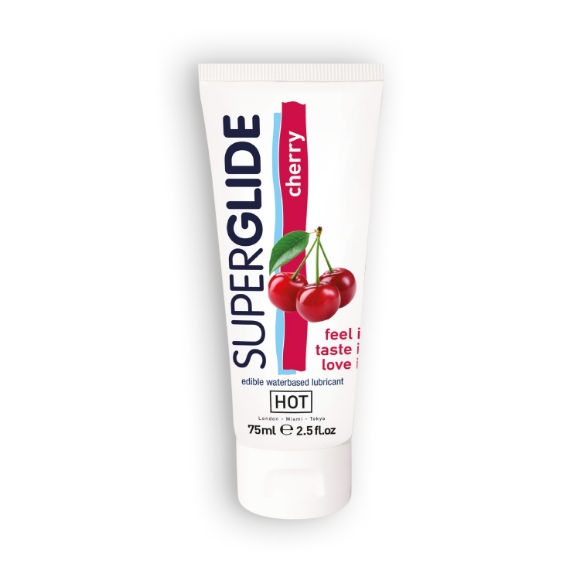 Imagen de Hot™ - Lubricante Comestible Hot? Superglide Cereza 75ml 