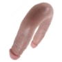 Imagen de King Cock - Dildo Doble Penetración 12.7 cm Natural 