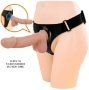 Imagen de Pretty Love - Harness Briefs Arnés Universal Con Dildo Jerry 21.8 cm Natural 