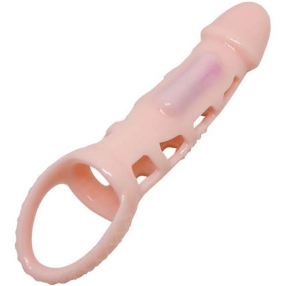 Imagen de Baile For Him - Pretty Love - Harrison Funda Extensora Pene Con Vibracion y Strap 13.5 cm 