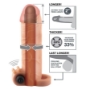 Imagen de Fantasy X-tensions - Extensión Para el Pene Con Vibrador Real Feel 2 