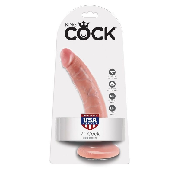 Imagen de King Cock - 7 Pene Natural 17.8 cm 