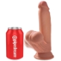 Imagen de King Cock - Plus Dildo Con Bolas Oscilantes 15.2 cm 