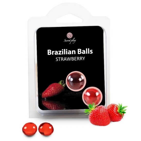 Imagen de Secret Play - Secretplay - Brazilian Balls Fresas Set 2 Bolas 