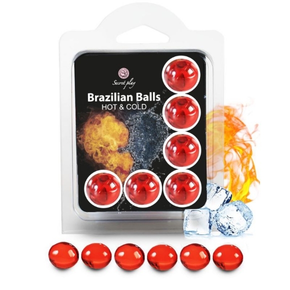 Imagen de Secretplay Cosmetic - Secretplay - Set 6 Brazilian Balls Efecto Frio y Calor 