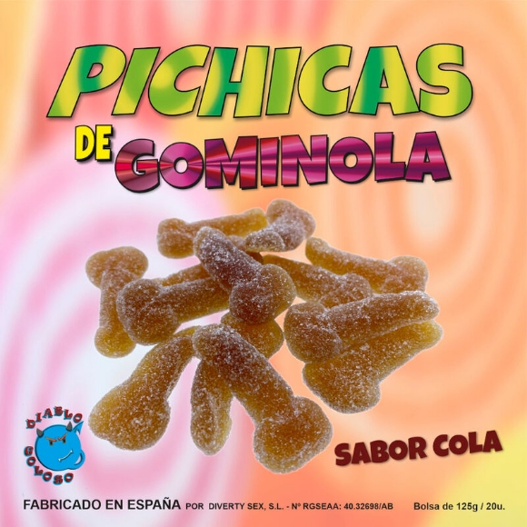 Imagen de Diablo Goloso - Pichitas de Gominola Cola 