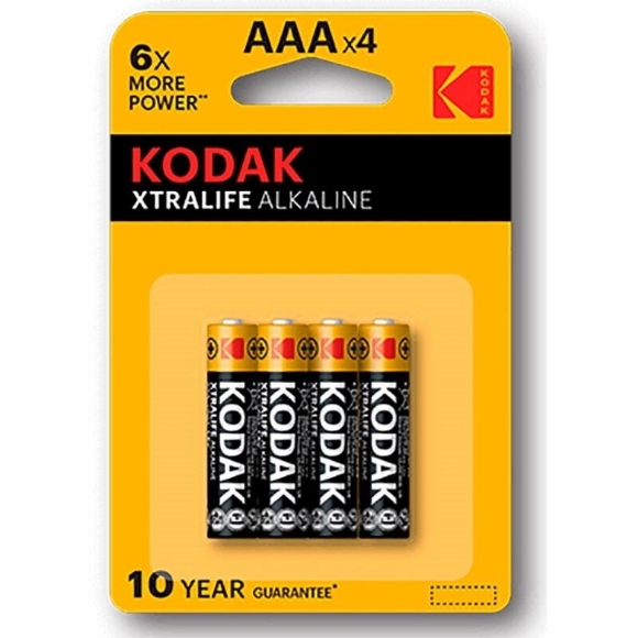 Imagen de Kodak - Xtralife Pila Alcalina Aaa Lr03 Blister*4 