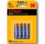 Imagen de Kodak - Max Super Pila Alcalina Aaa Lr03 Blister*4 