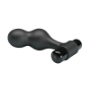 Imagen de Prettylove - mr Play - Plug Anal Vibrador de Silicona Negro 