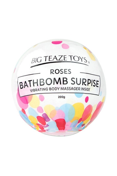 Imagen de Big Teaze Toys - Baño Bomba Sorpresa Con Bala Vibradora Rosa 