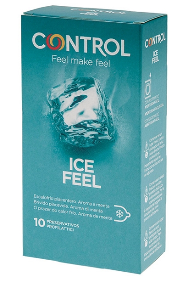 Imagen de Preservativos Control Ice Feel 10 Unidades 