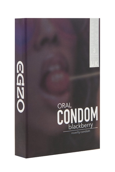 Imagen de Egzo - Egzo Condom Blackberry 3pc 