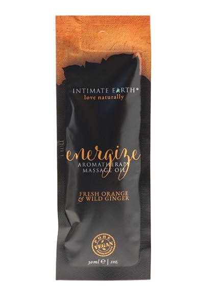 Imagen de Intimate Earth - Energize Massage Oil Foil 30ml 