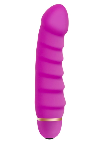 Imagen de s Placeres - Vibrador Realista Ciruela 