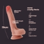 Imagen de Crushious - Dildo de Silicona Liquida Inviktus 7 Crushious Piel 