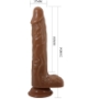 Imagen de Baile Dildos - Baile - Bodach Vibrador Realista Con Ventosa Control Remoto 