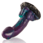 Imagen de Epic - Basilisk Dildo Doble Placer Escamoso Tamaño Pequeño 