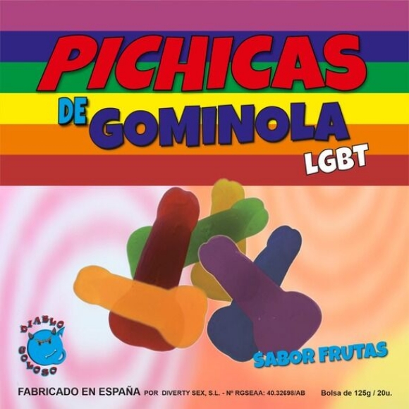Imagen de Disney Pride - Caja de Gominolas Sabor Frutas - Orgullo Lgbt 