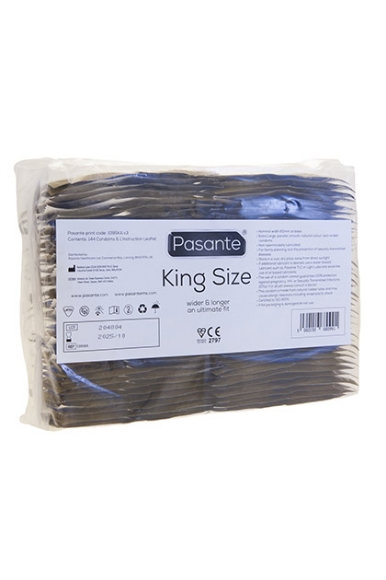 Imagen de Pasante - Preservativos King Size Bulk 144 Uds 