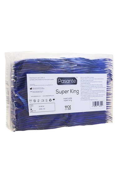 Imagen de Preservativos Pasante Super King Size Bulk 144 Uds 