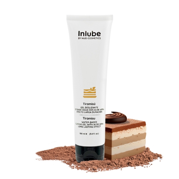 Imagen de Nuei Cosmetics - Inlube Lubricante Base Agua Tiramisú 100 ml 